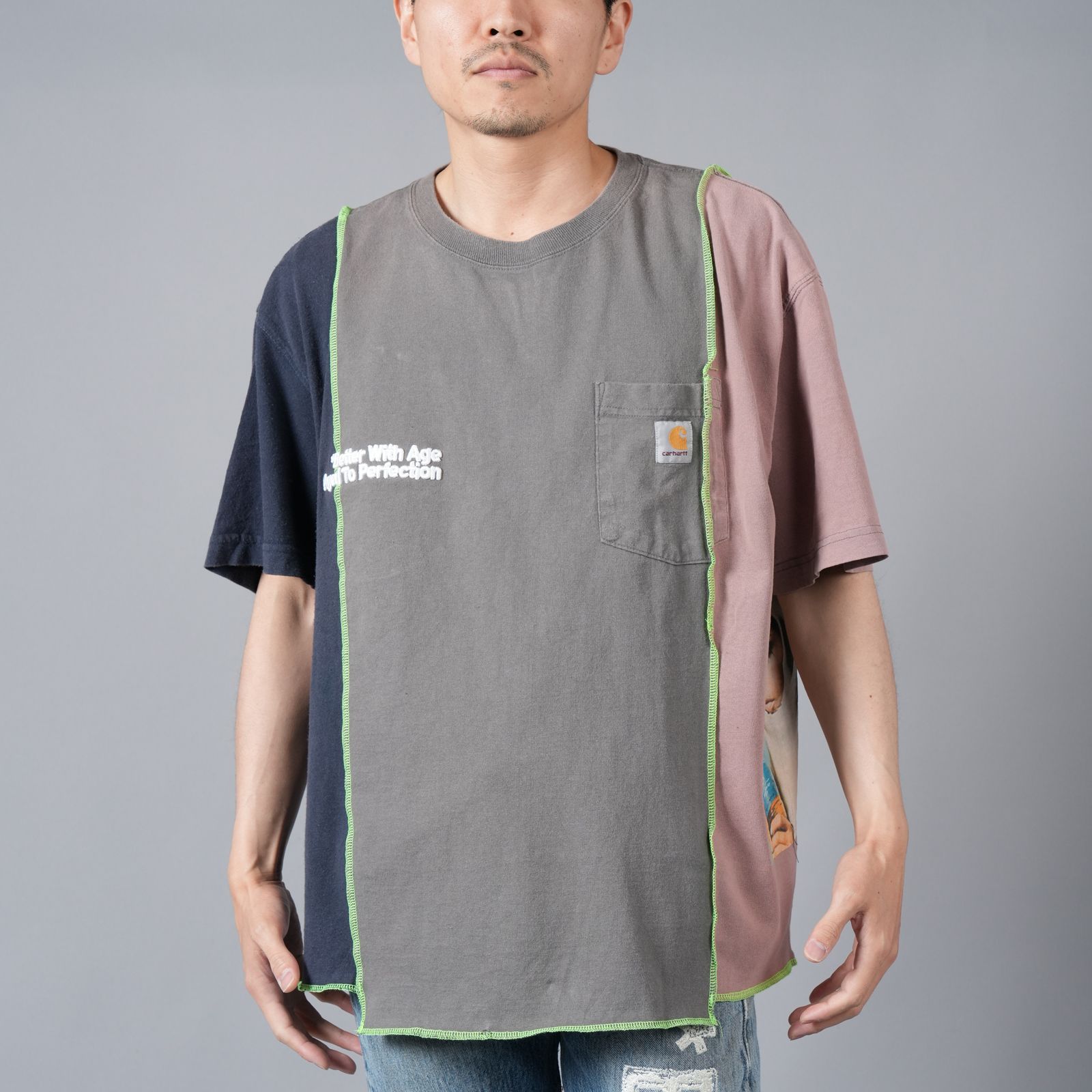 Travellier Carhartt Tee  / トラベラー カーハート Tシャツ [Lサイズ] (マルチカラー)