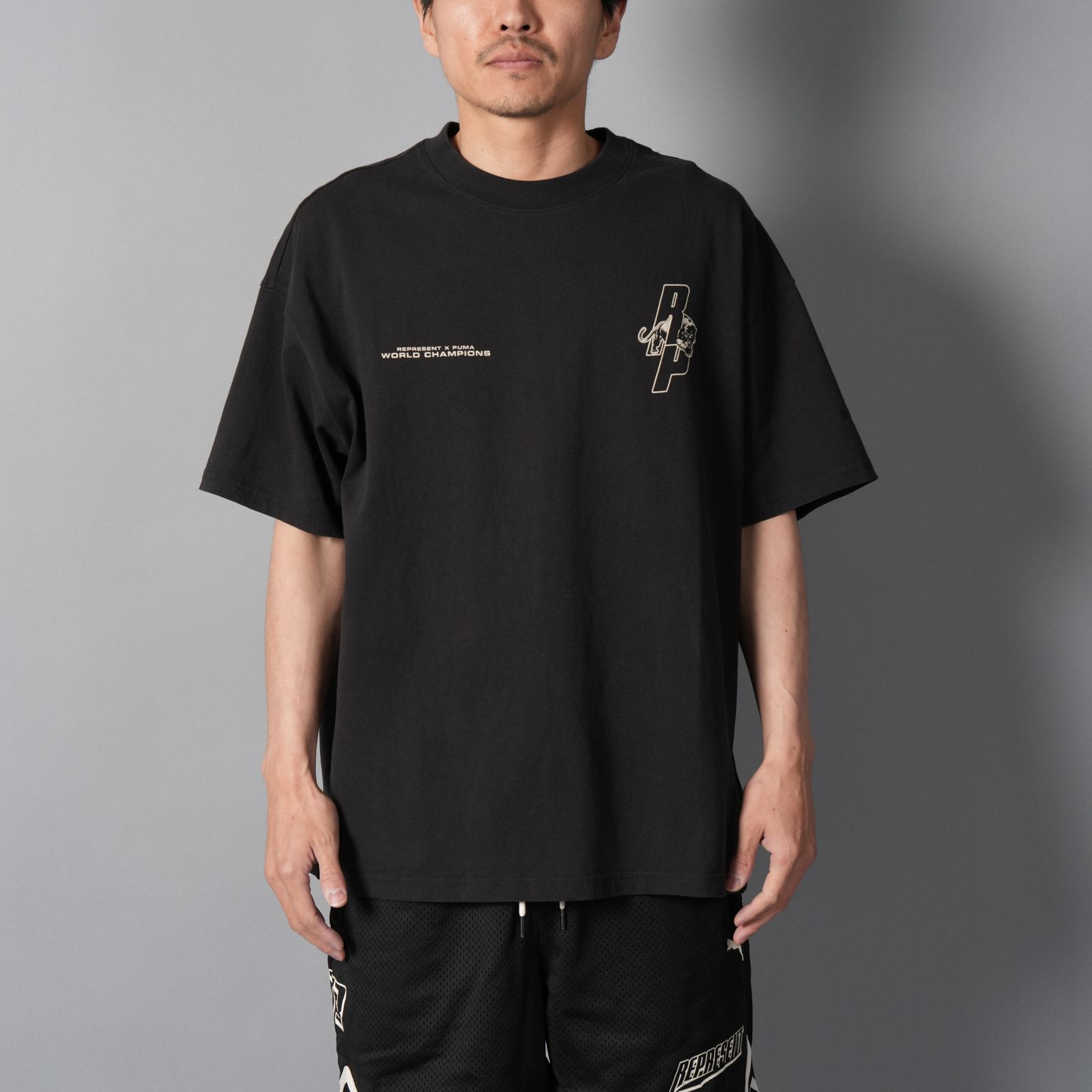 REPRESENT SS TEE / リプレゼント Tシャツ (プーマブラック)