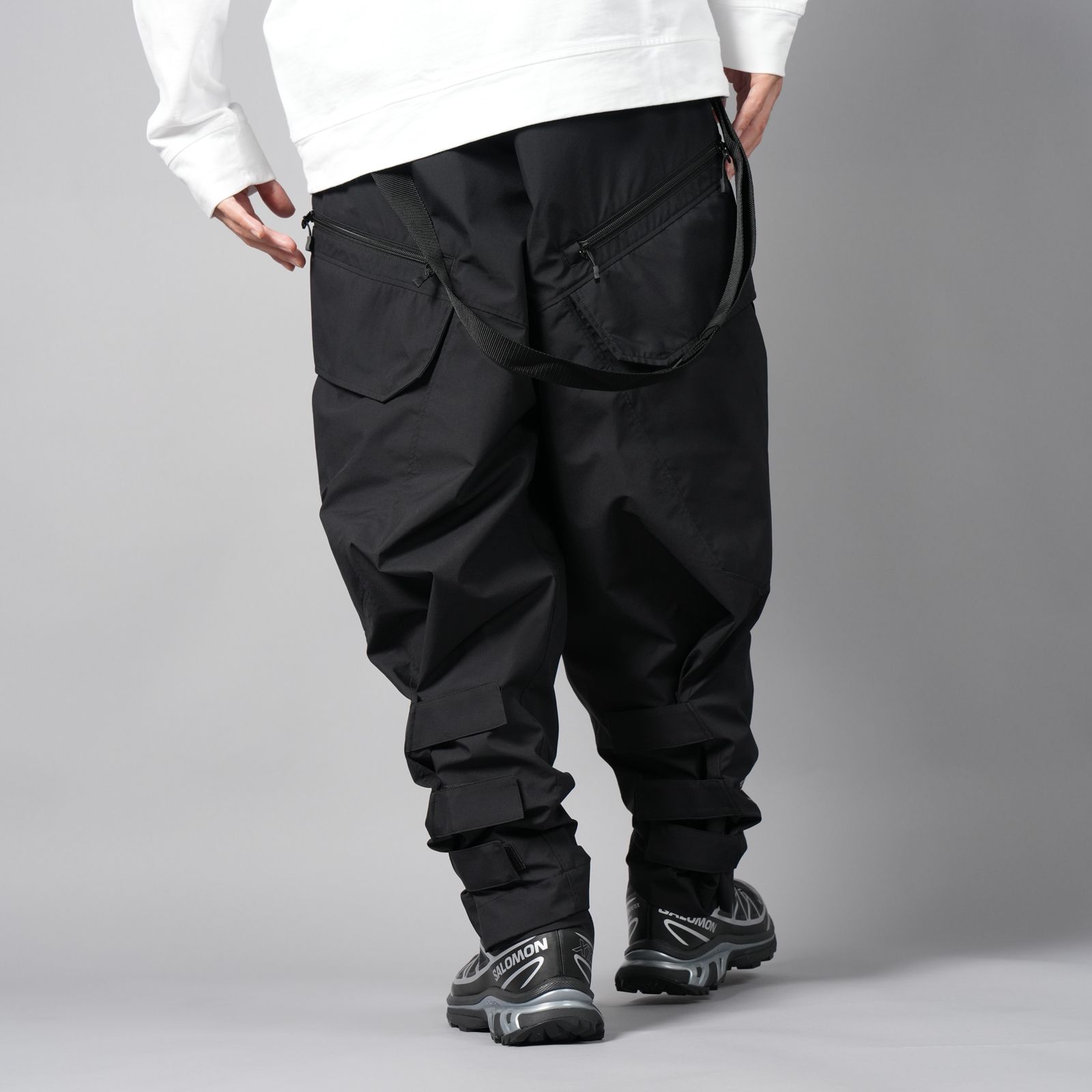 D-VEC - 【ラスト1点】【限定】WINDSTOPPER BY GORE-TEX LABS 3L COAST GUARD TROUSERS /  ゴアテックス ラボ スリーレイヤー / ナイロンパンツ [防水・防風] (ブラック) | Confidence