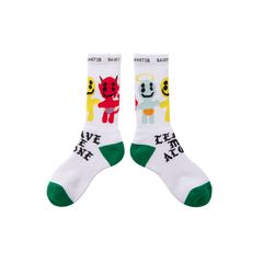 【残りわずか】【コラボ】SM-YS1-0000-C11 / CP_SOCKS / LMA / WHITE / ソックス  (ホワイト)
