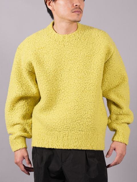 【定番アイテム】 BETA CREW-NECK SWEATER / ベータ クルーネックセーター (シトロン)