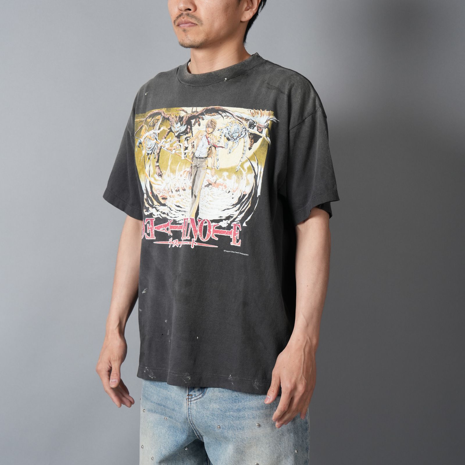 【ラスト1点】【コラボ】SM-MK8-0000-C78 / DN_SS T-SHIRT / DETH NOTE / BLACK / Tシャツ (ブラック)