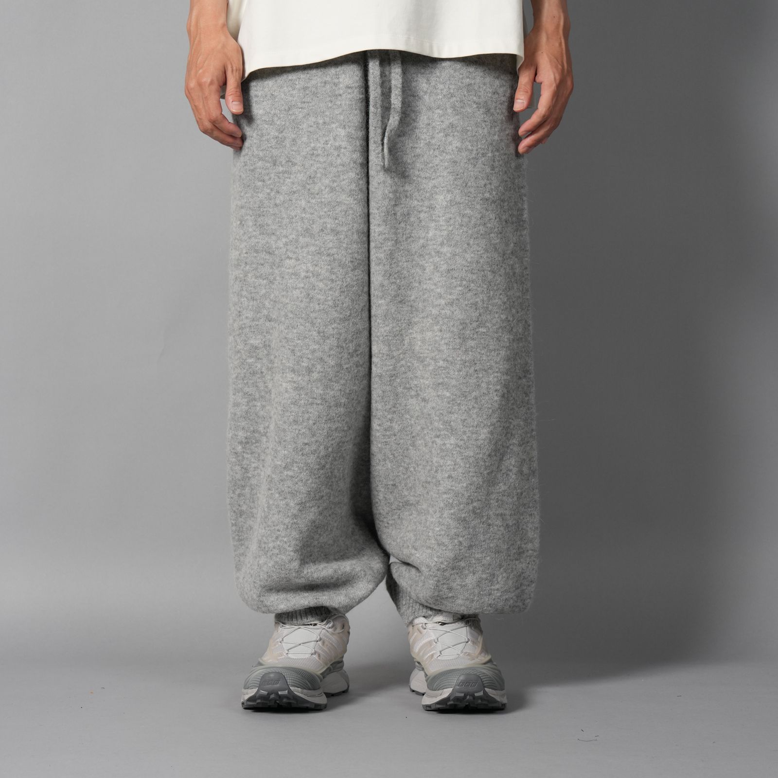 ALPACA KNIT CUFF PANT  / アルパカニットカフパンツ (アルパカクロウド)
