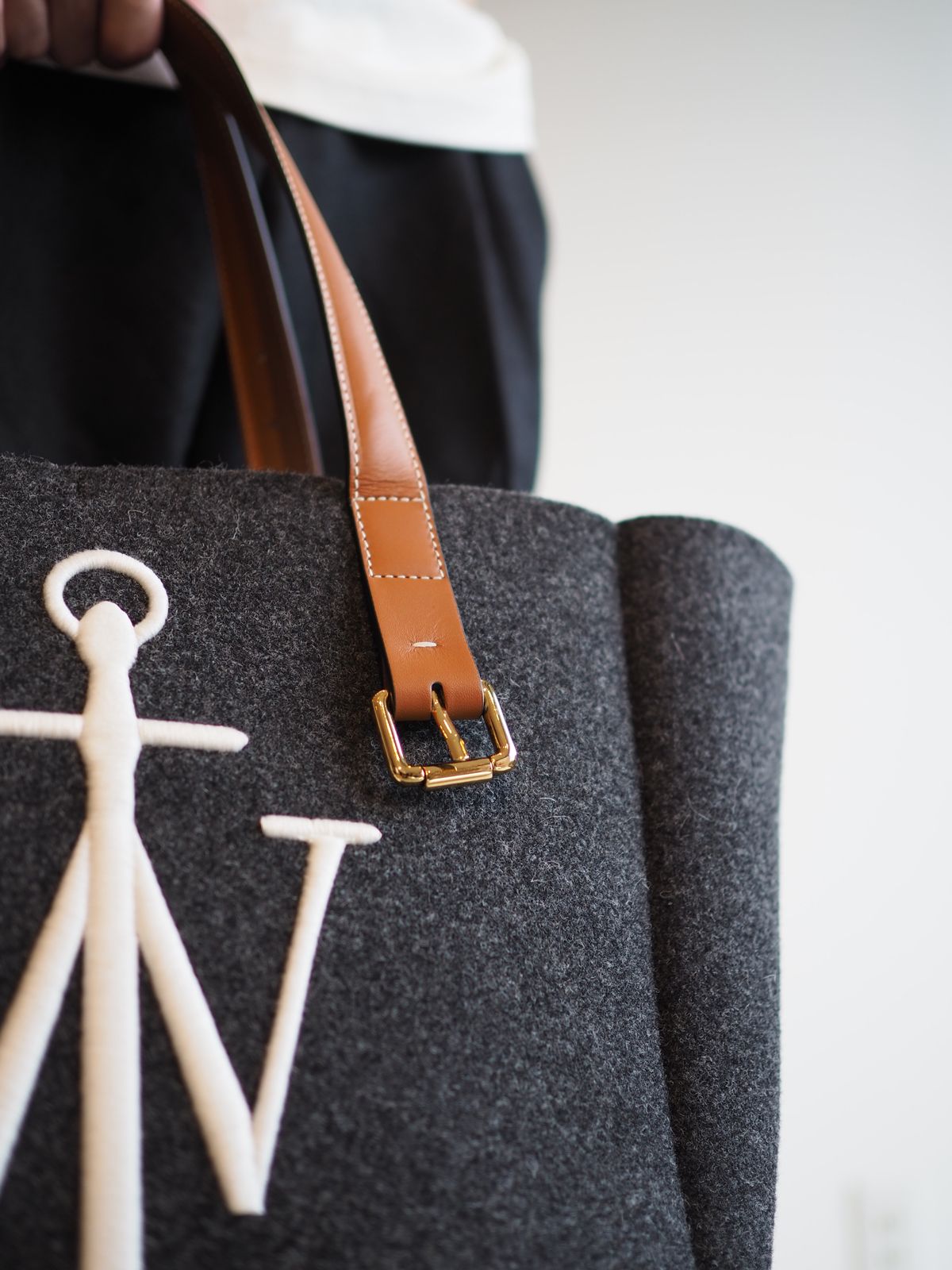 ラスト1点 / BELT TOTE BAG / ベルト トート バック (ダークグレー)