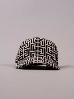 【ラスト1点】BH1 ACC CAP MONOGRAM / 1945 モノグラム パターン キャップ / ブラウン / コットン / 定番商品 / メンズ