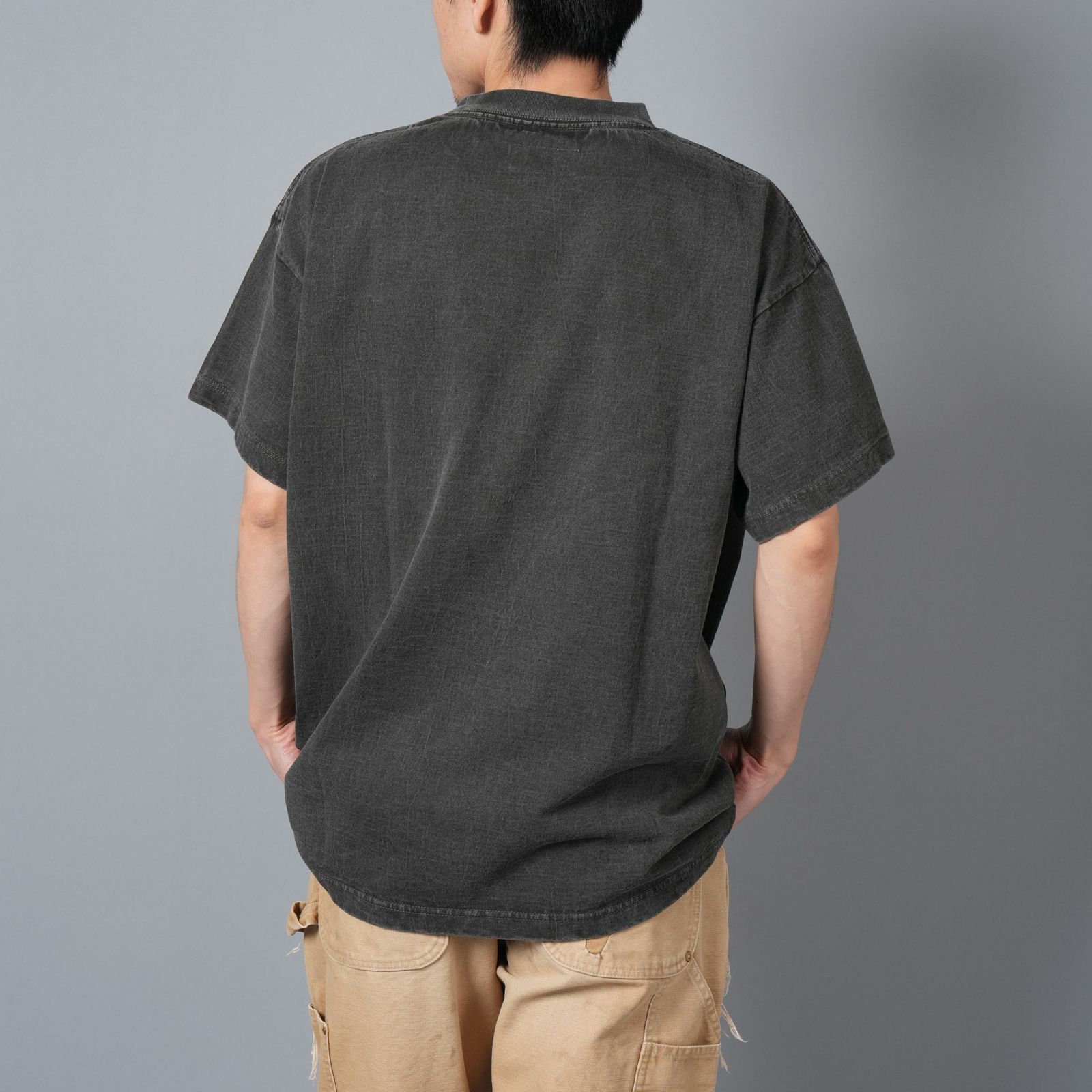 【残りわずか】PRINTED TEE SHIRTS "CHIEF" / プリントTシャツ ラストマン チーフ / Tシャツ (ブラック)