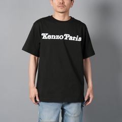 【ラスト1点】【限定】VERDY COLLECTION OVERSIZE TSHIRT / 'KENZO by Verdy' エンブロイド オーバーサイズ Tシャツ (ブラック)