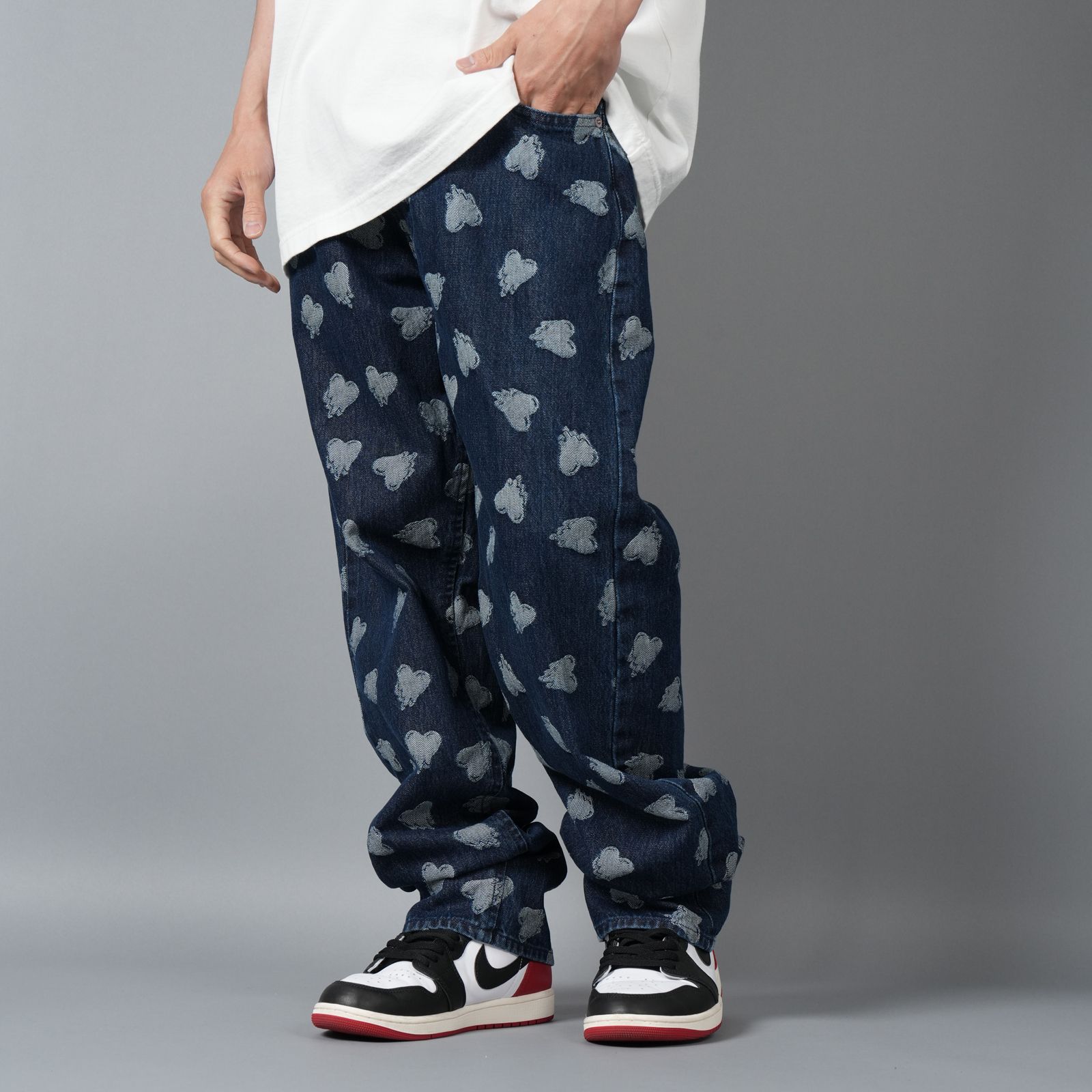 【ラスト1点】EU-HR8-0000-003 / EU DENIM PANTS / BLUE / デニムパンツ (ブルー)