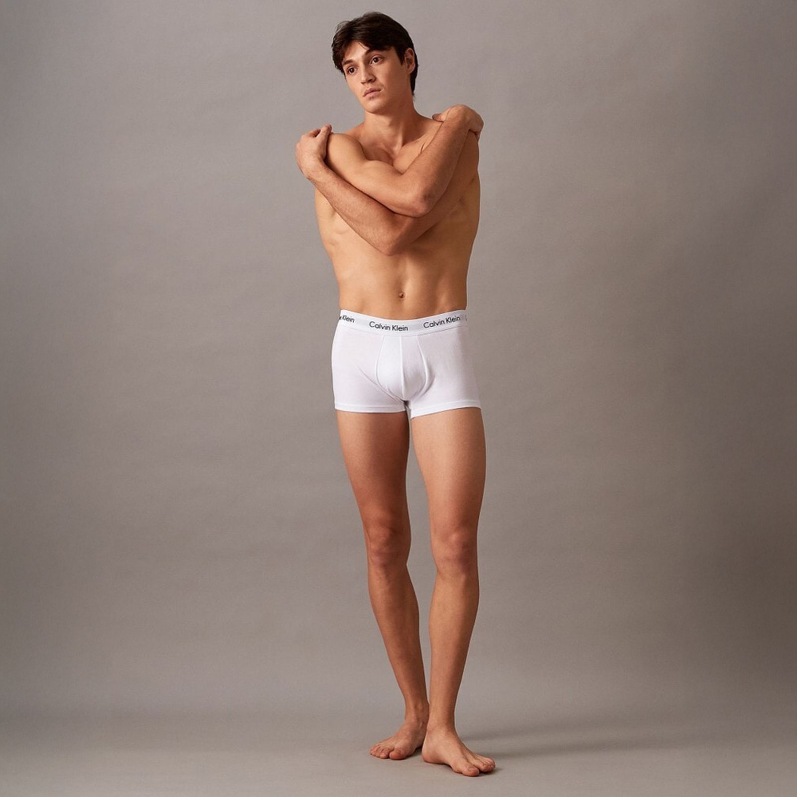 【ラスト1点】【定番アイテム】Low Rise Trunk 3pk / ローライズトランクス 3パック / ボクサーパンツ (ブラック/ホワイト/グレー)