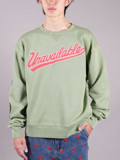EU PATCHES CREWNECK / トレーナー   (グリーン)
