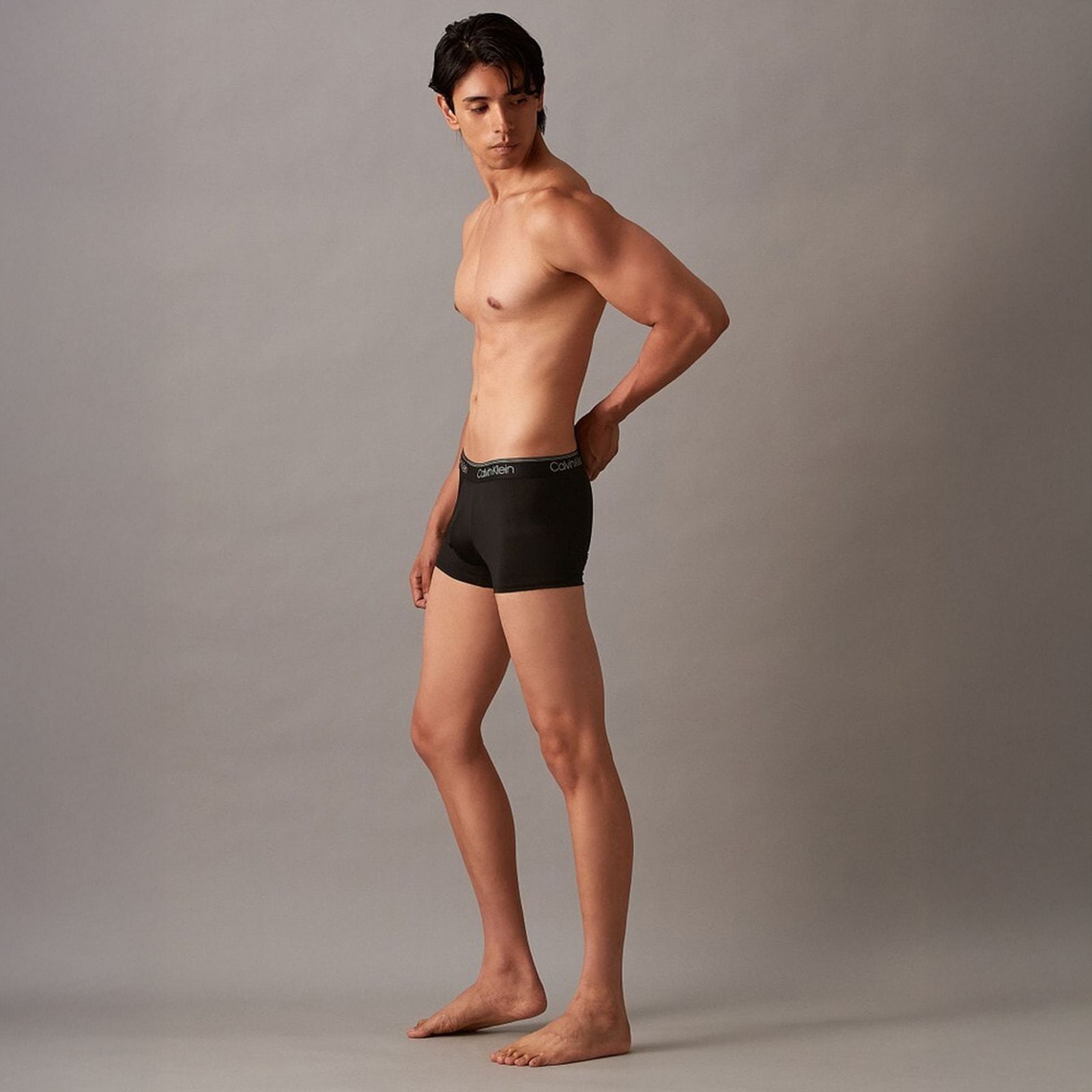 LOW RISE TRUNKS / ボクサーパンツ / Micro Stretch / ローライズトランクス [3枚パック](ブラック)