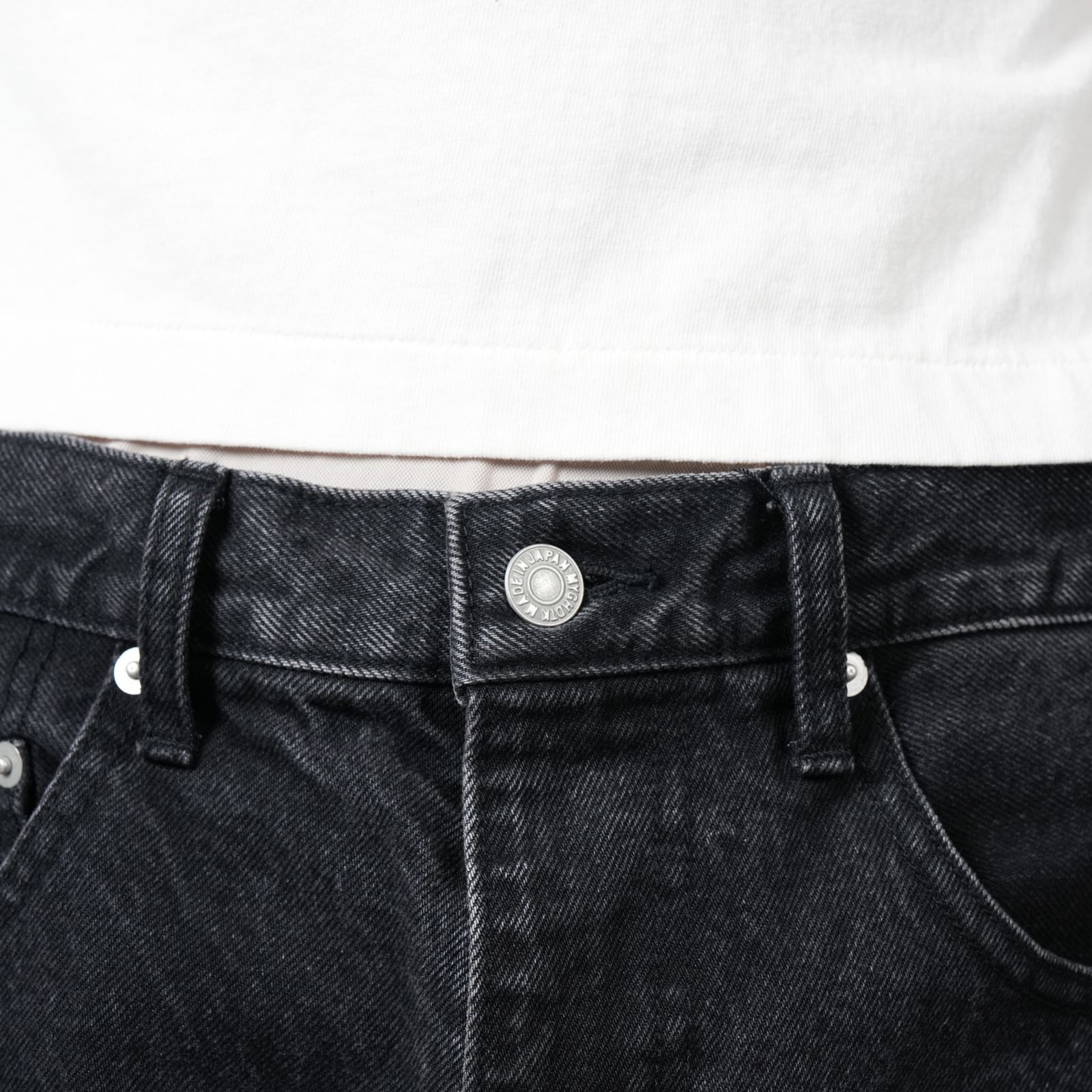 【ラスト1点】Standard Pants / スタンダートパンツ / デニムパンツ (ブラックデニム)