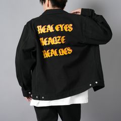 DUCK DRIZZLER JACKET W/ BACK PRINT / ドリズラージャケット (ブラック)