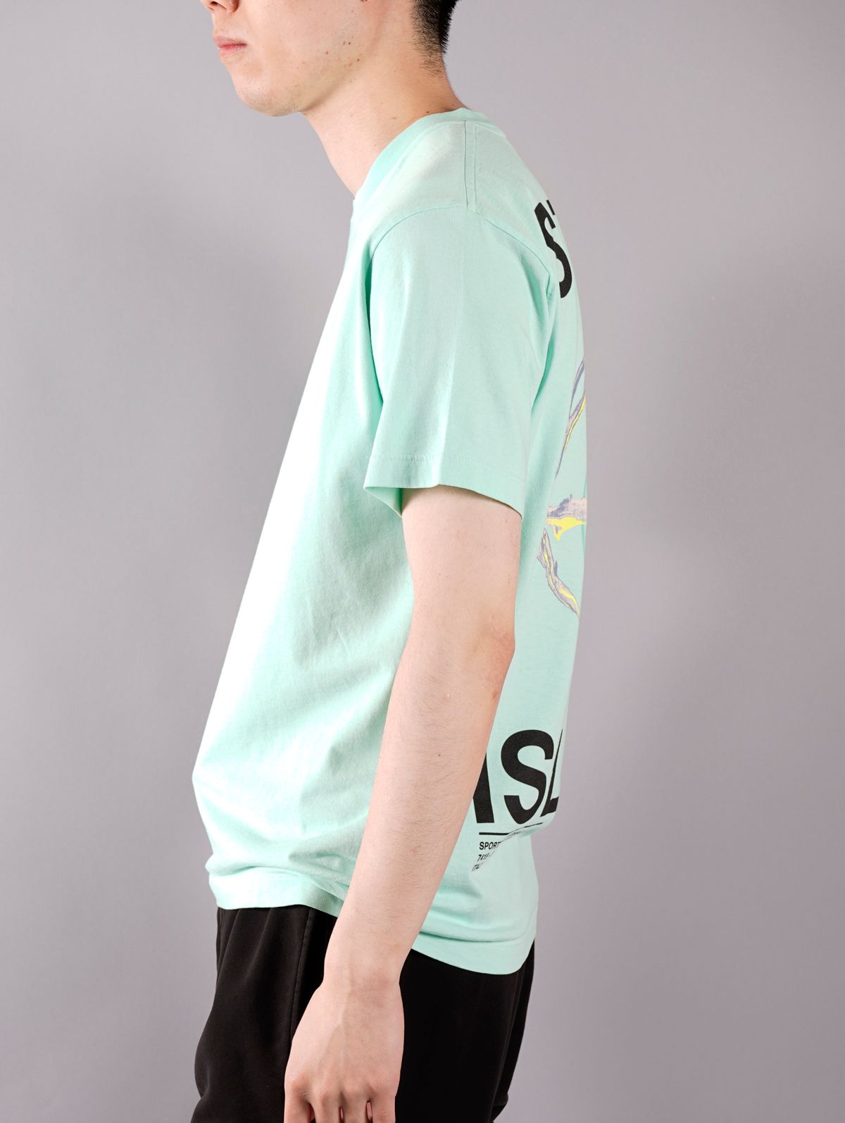 STONE ISLAND - MARBLE THREE / SI Tシャツ S/S (ミント