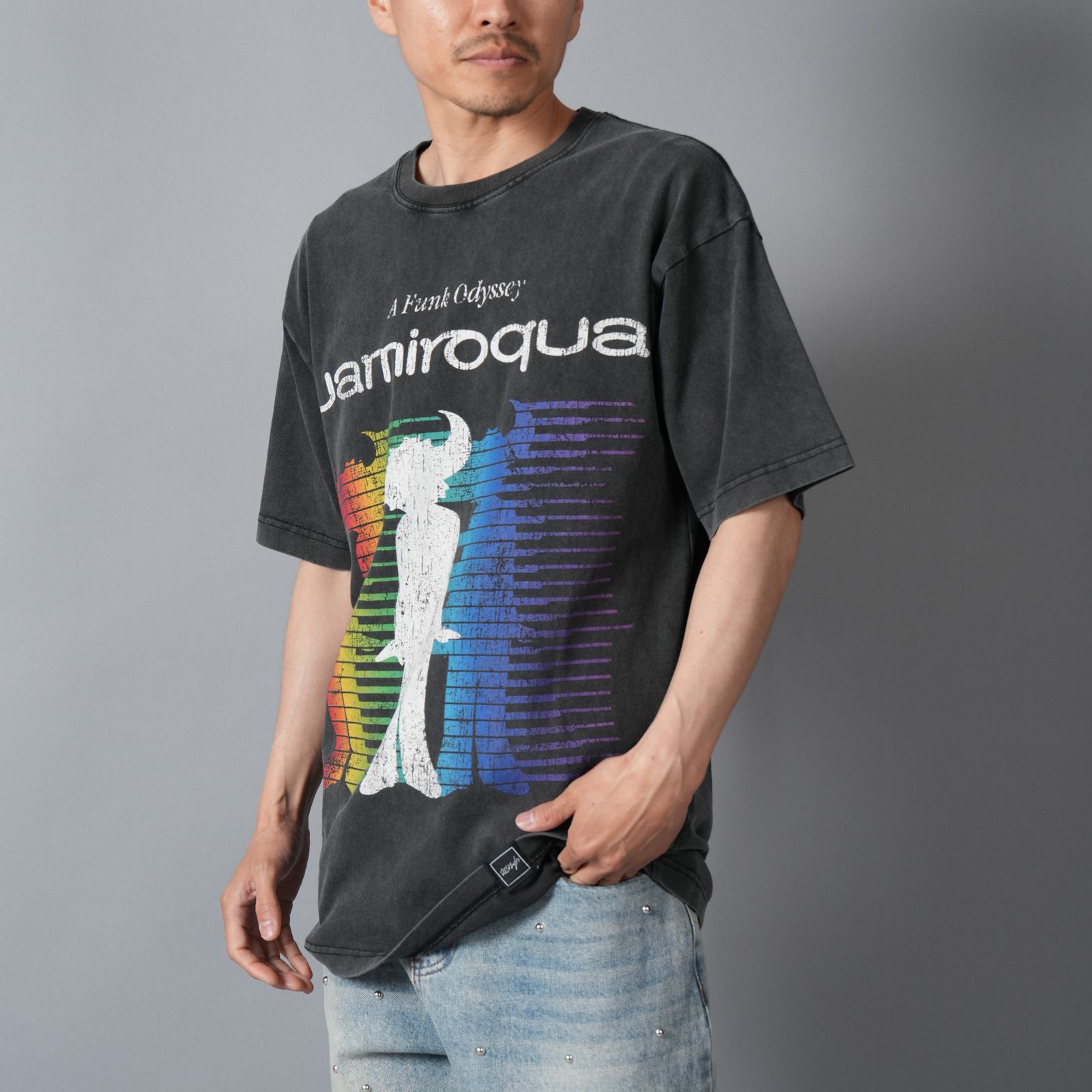 【ラスト1点】UIZZ-22579 / Jamiroquai / ジャミロクワイ / Tシャツ (ブラック)