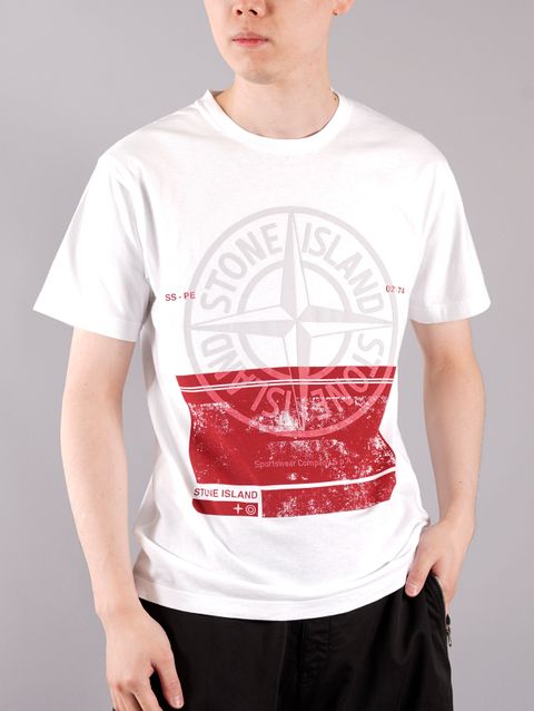 ラスト1点 / 2NS65 'BLOCK ONE' / ブロック ワン Tシャツ (ホワイト)