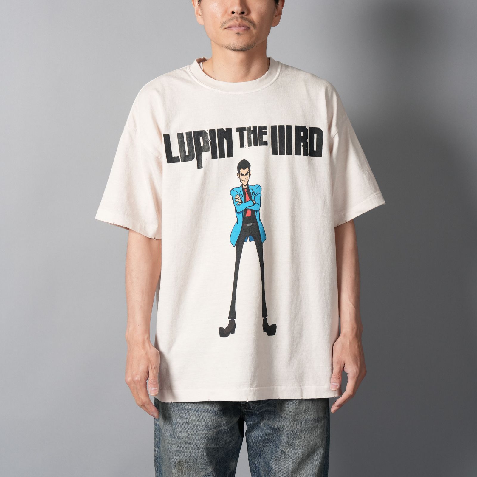 [LUPIN THE IIIRD]  S/S T-Shirt  (LUPIN) / Tシャツ (ホワイト)