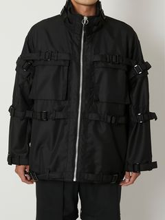 MILITARY JACKET  / ミリタリージャケット (ブラック)