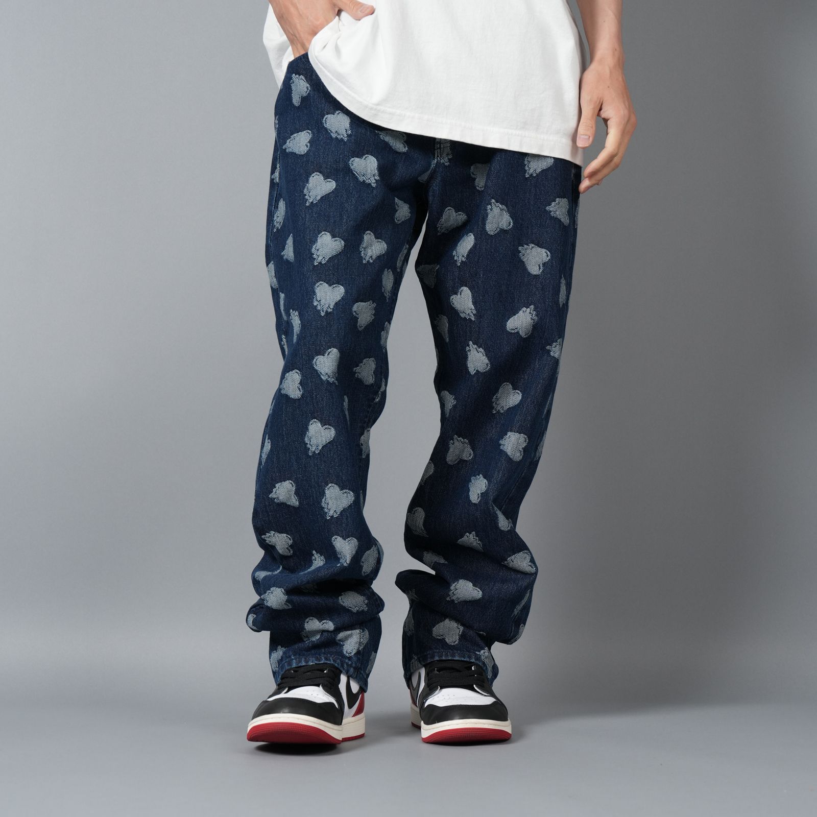 【ラスト1点】EU-HR8-0000-003 / EU DENIM PANTS / BLUE / デニムパンツ (ブルー)