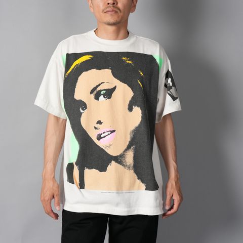 【コラボ】SM-MK1-0000-C14 / AMY_SS T-SHIRT / BACK TO BLK / WHITE / Tシャツ (ホワイト)