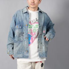 【ラスト1点】SM-YS8-0000-059 / COVERALL / HEART TAG / BLUE / カバーオール  (ブルー)