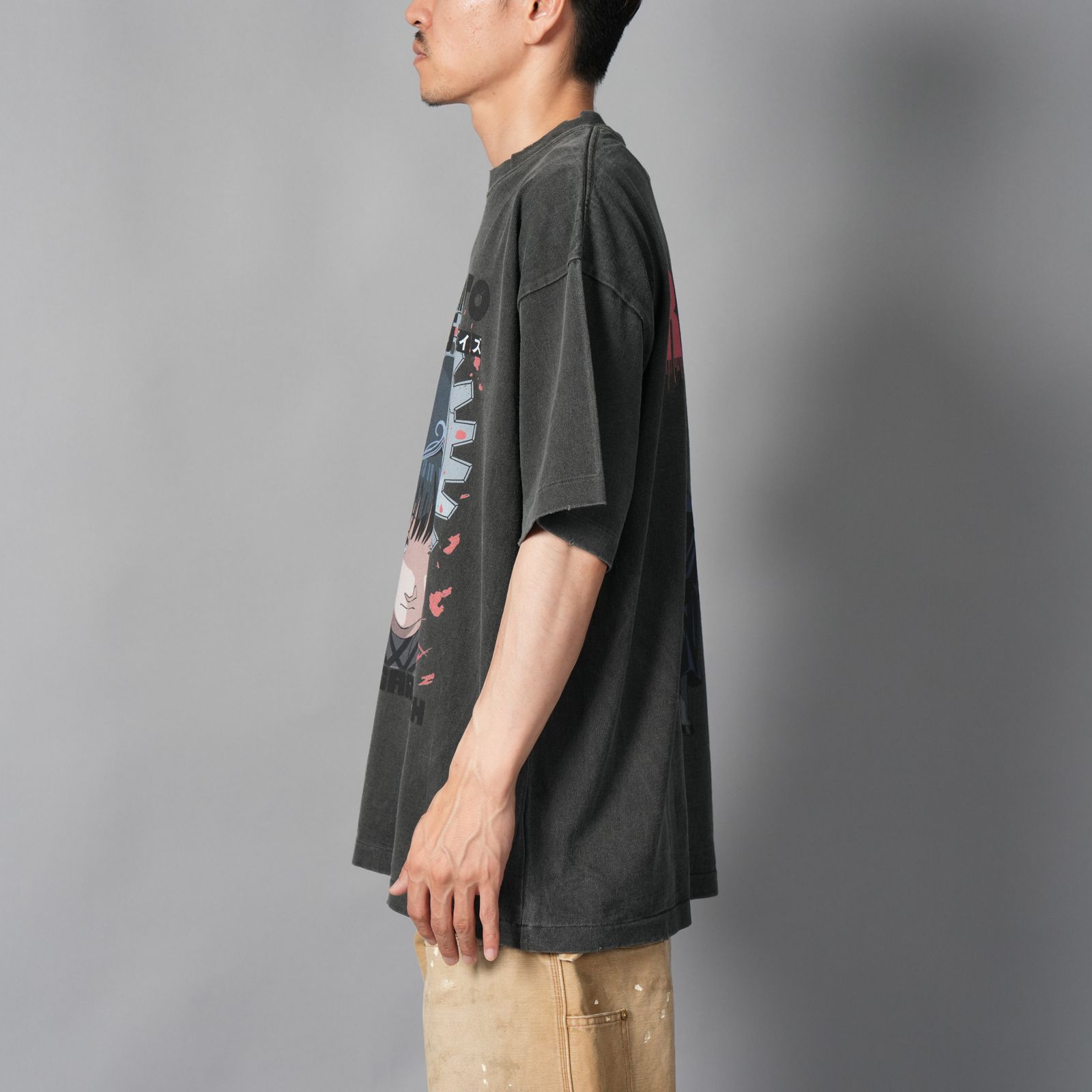 [SAKAMOTODAYS]  TSDM25SM007 / S/S T-Shirt (OSARAGI)  / Tシャツ (ブラック)