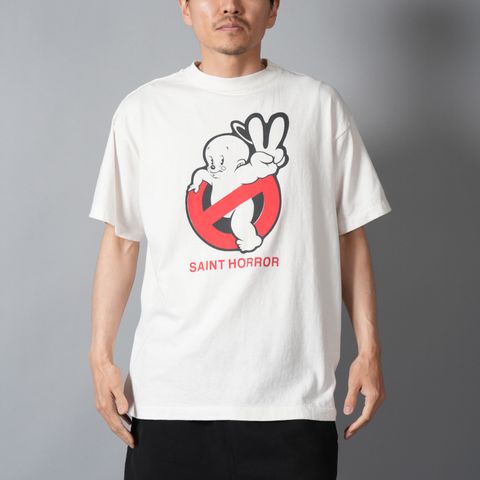 SM-MK8-0000-009 / SS T-SHIRT / SAINT HORROR / WHITE / Tシャツ (ホワイト)