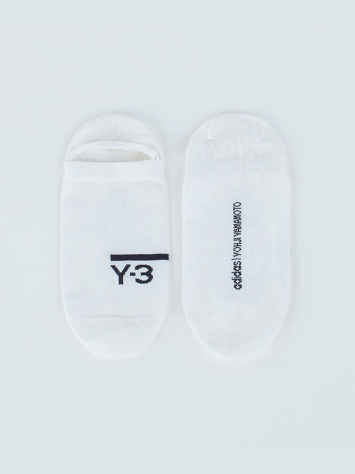 【ラスト1点】 Y-3 2PP INVI SOCKS  / ツーパック インヴィ ソックス (ブラック/ホワイト)