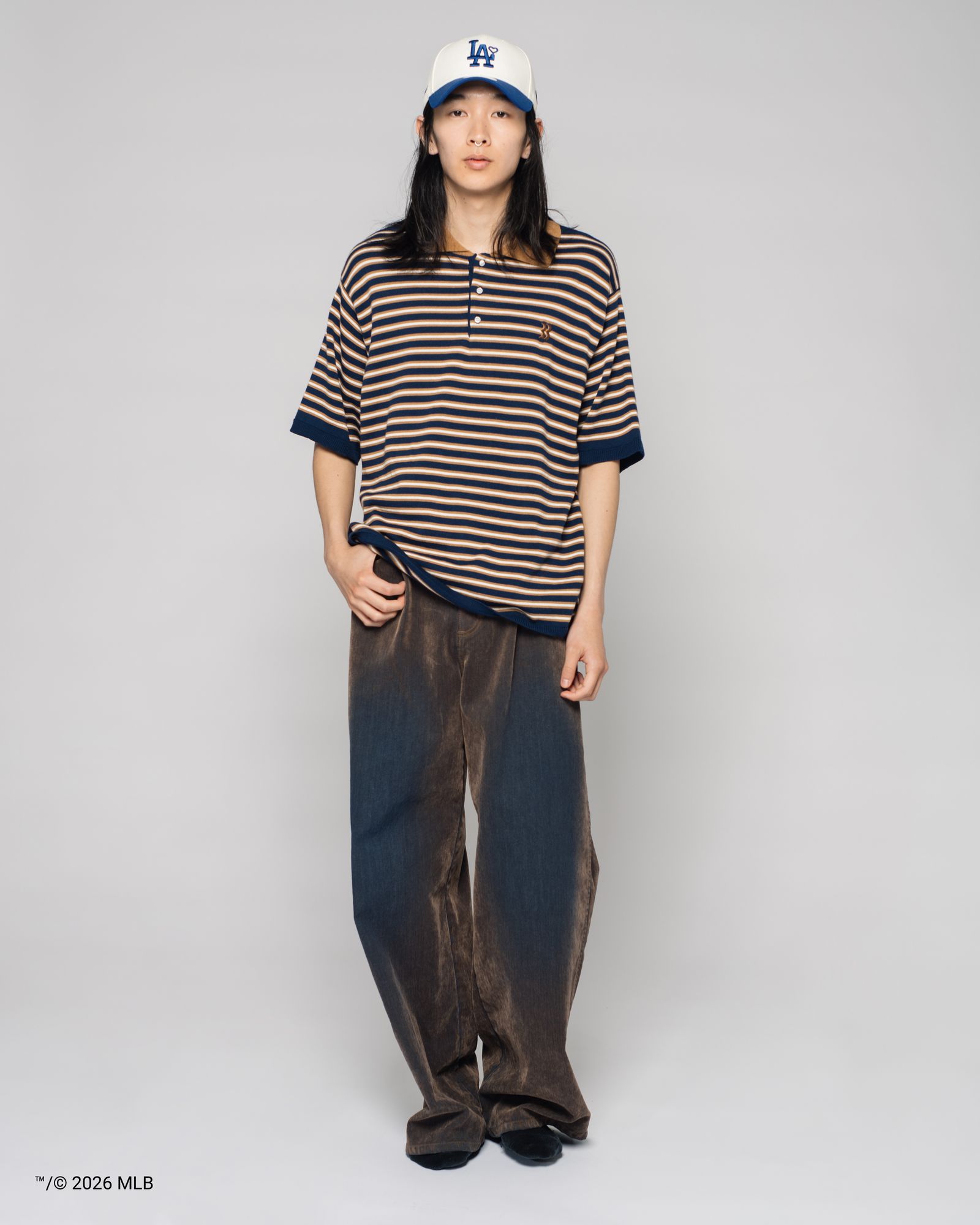 【限定】BASICKS x Newera Dodgers Cap / ベイシックス x ニューエラ ドジャース キャップ (ブルー/ホワイト)