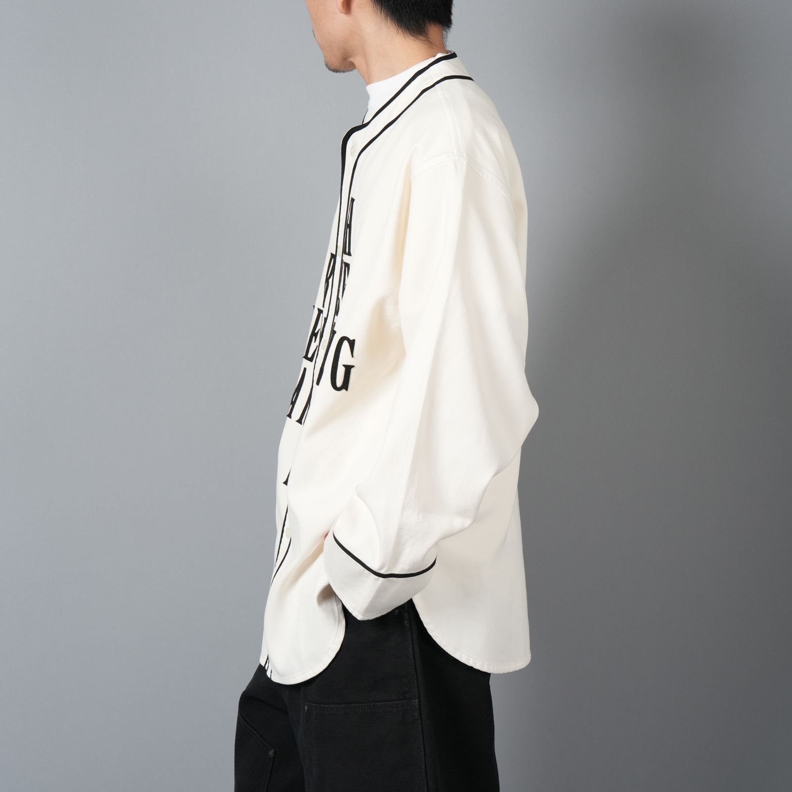 LASTMAN - 【ラスト1点】BASEBALL SHIRTS 