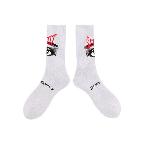 SM-MK1-0000-110 / SOCKS / EYE / GREY / ソックス  (グレー)