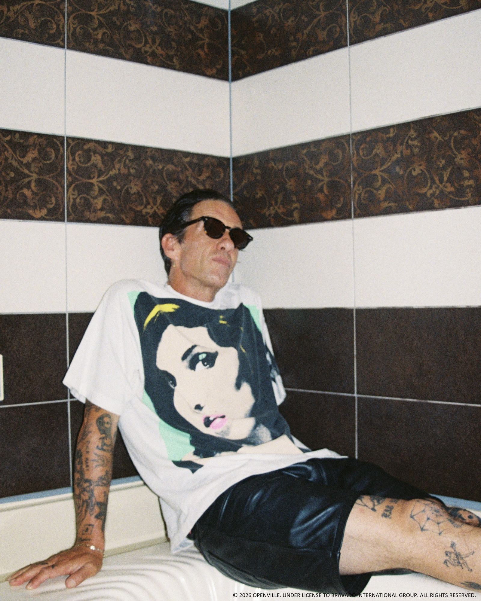 【コラボ】SM-MK1-0000-C14 / AMY_SS T-SHIRT / BACK TO BLK / WHITE / Tシャツ (ホワイト)