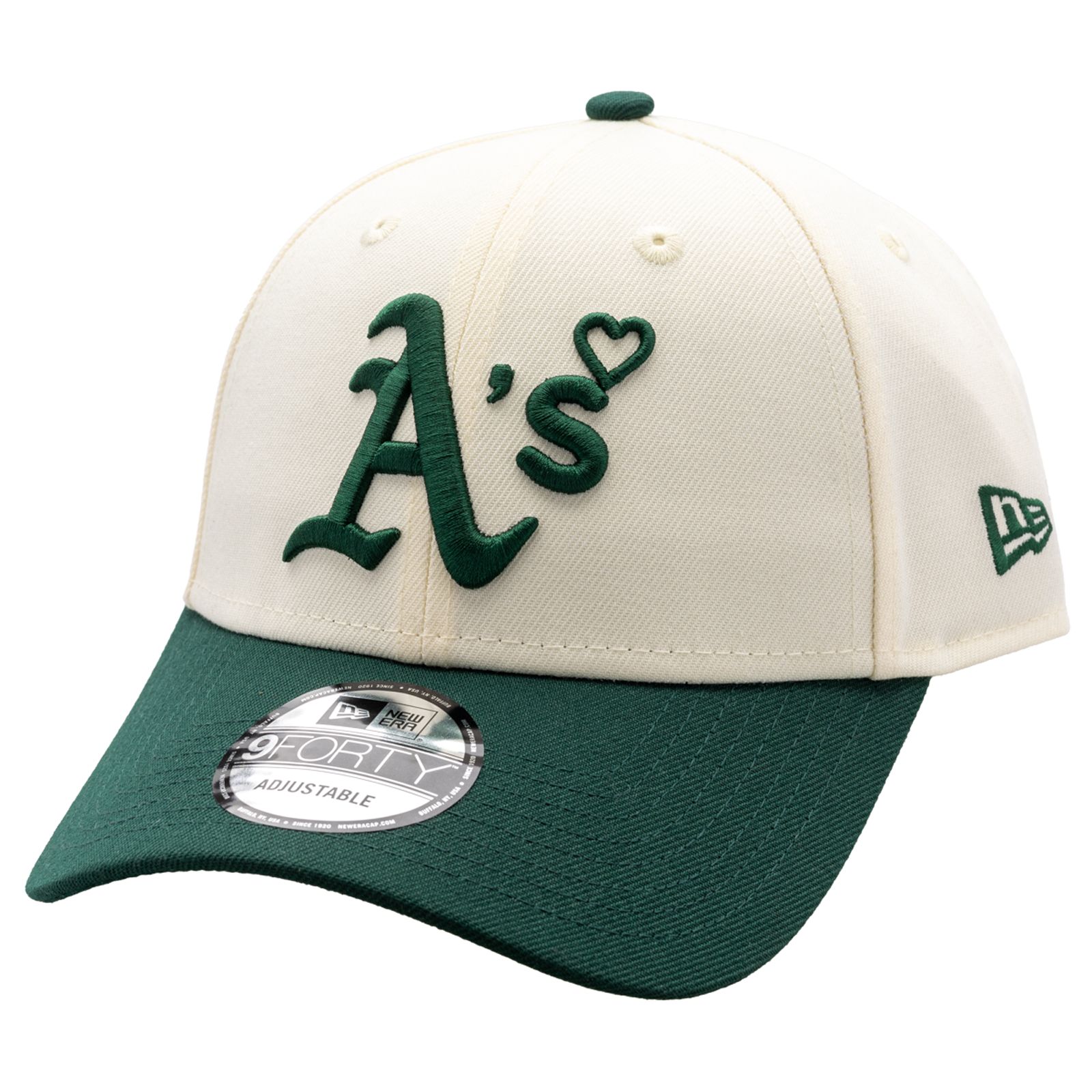 【おひとり様1点まで】【限定】BASICKS x Newera Athletics Cap / ベイシックス x ニューエラ アスレチックス キャップ (ホワイトxグリーン)