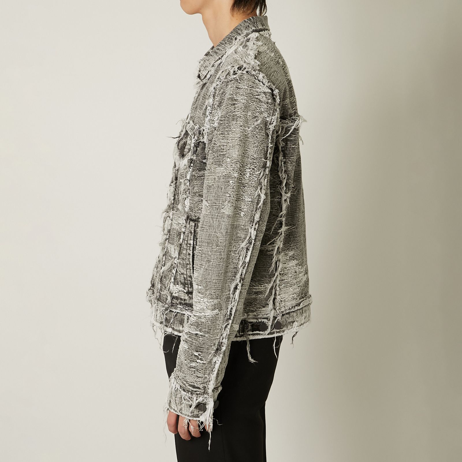 3RD TYPE denim JACKET / サードタイプ デニムジャケット (ブラックケミカル)