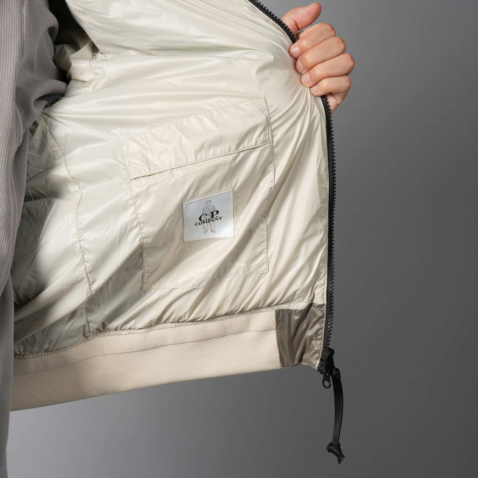 【残りわずか】D.D. Shell Hooded Lens Down Jacket / フーデッド レンズ ダウンジャケット (シルバーバーチ)