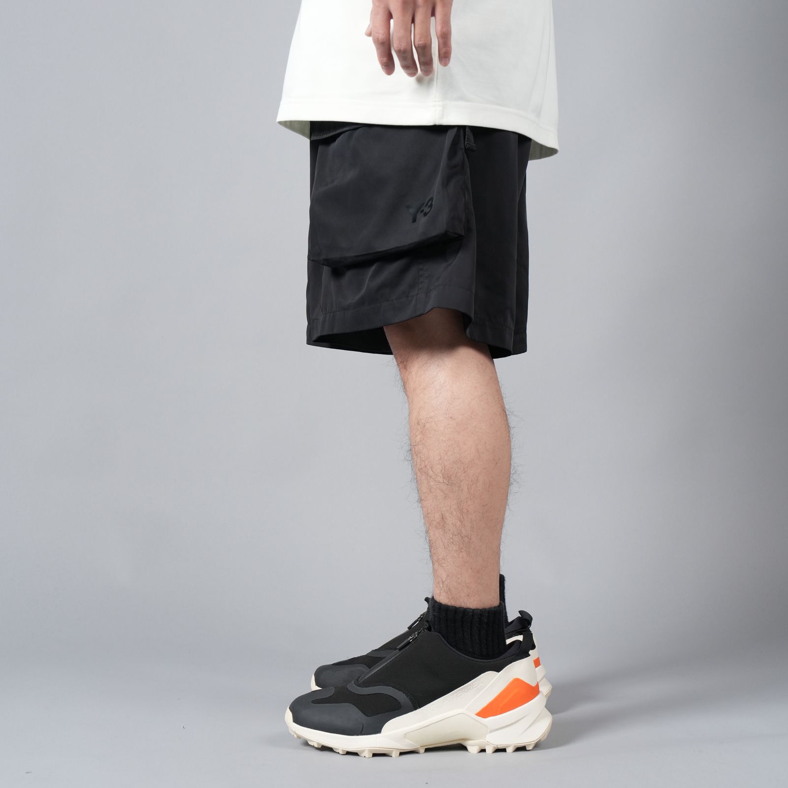 【ラスト1点】NYLON TWILL SHORT / ナイロンツイールショーツ / パンツ (ブラック)