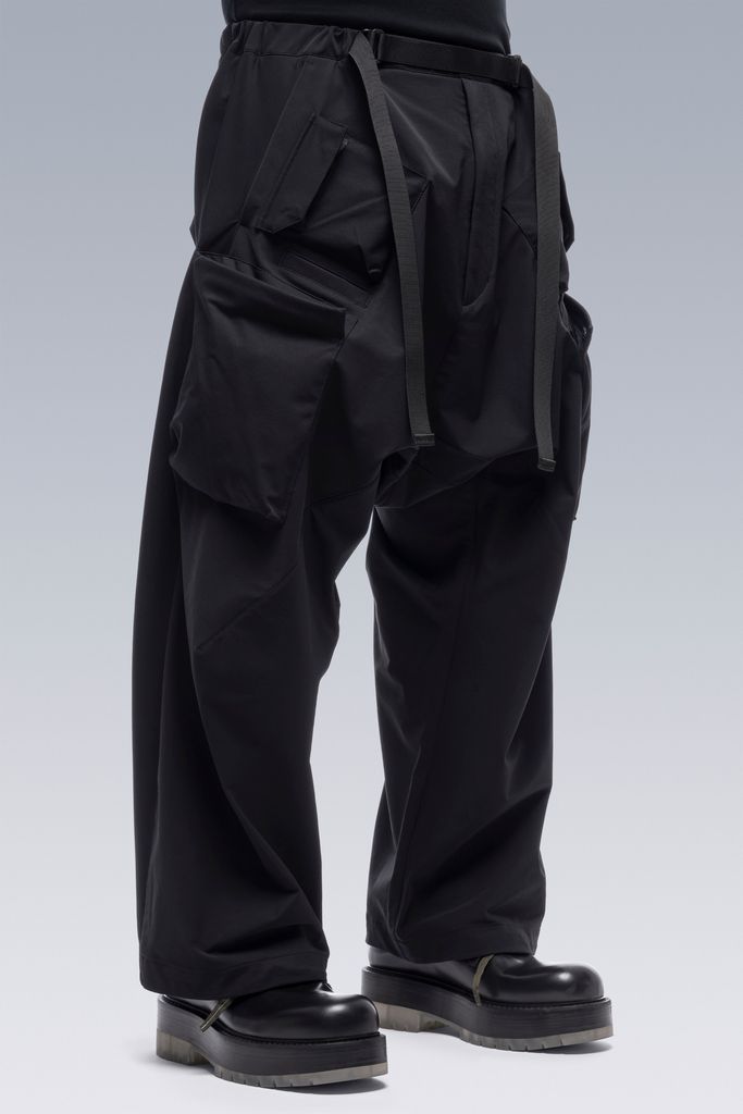 【ラスト1点】 P30-AL-DS / schoeller Dryskin Articulated Pants / ultrawide cargo trousers / ウルトラワイド カーゴ トラウザー / パンツ [ウルトラワイドフィット] (ブラック)