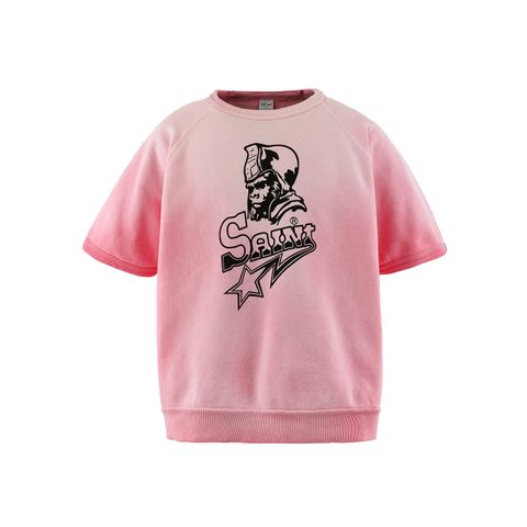 【コラボ】SM-MK8-0000-C51 / BAPE_SS CRW N SWT / SNT STAR / PNK / クルーネックスウェット (ピンク)