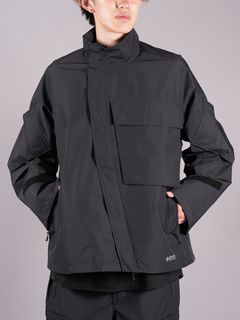 ラスト1点 / GORE-TEX INFINIUM 2L SHIRT JACKET / ゴアテックス インフィニアム ツーレイヤー シャツジャケット (ブラック)