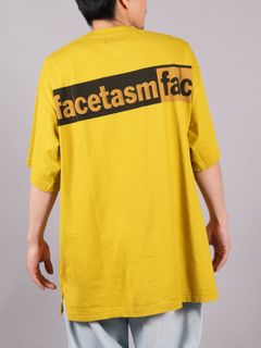 【ラスト1点】 LOGO BIG TEE / ロゴ ビッグTシャツ [オーバーサイズ] (ゴールド)