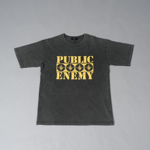 UM25AW-20 / PUBLIC ENEMY / パブリックエネミー / Tシャツ (ブラック)