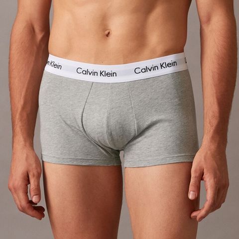 【ラスト1点】【定番アイテム】Low Rise Trunk 3pk / ローライズトランクス 3パック / ボクサーパンツ (ブラック/ホワイト/グレー) U2664 Calvin Klein