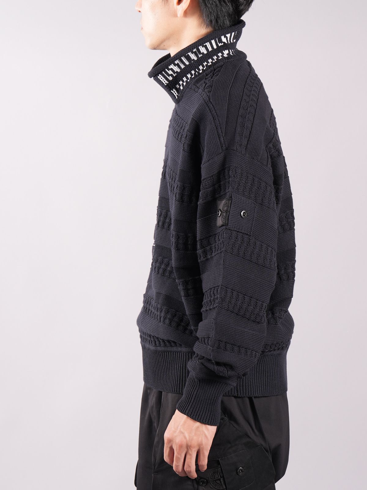 STONE ISLAND SHADOW PROJECT - 5091T FAIR ISLE ARAN