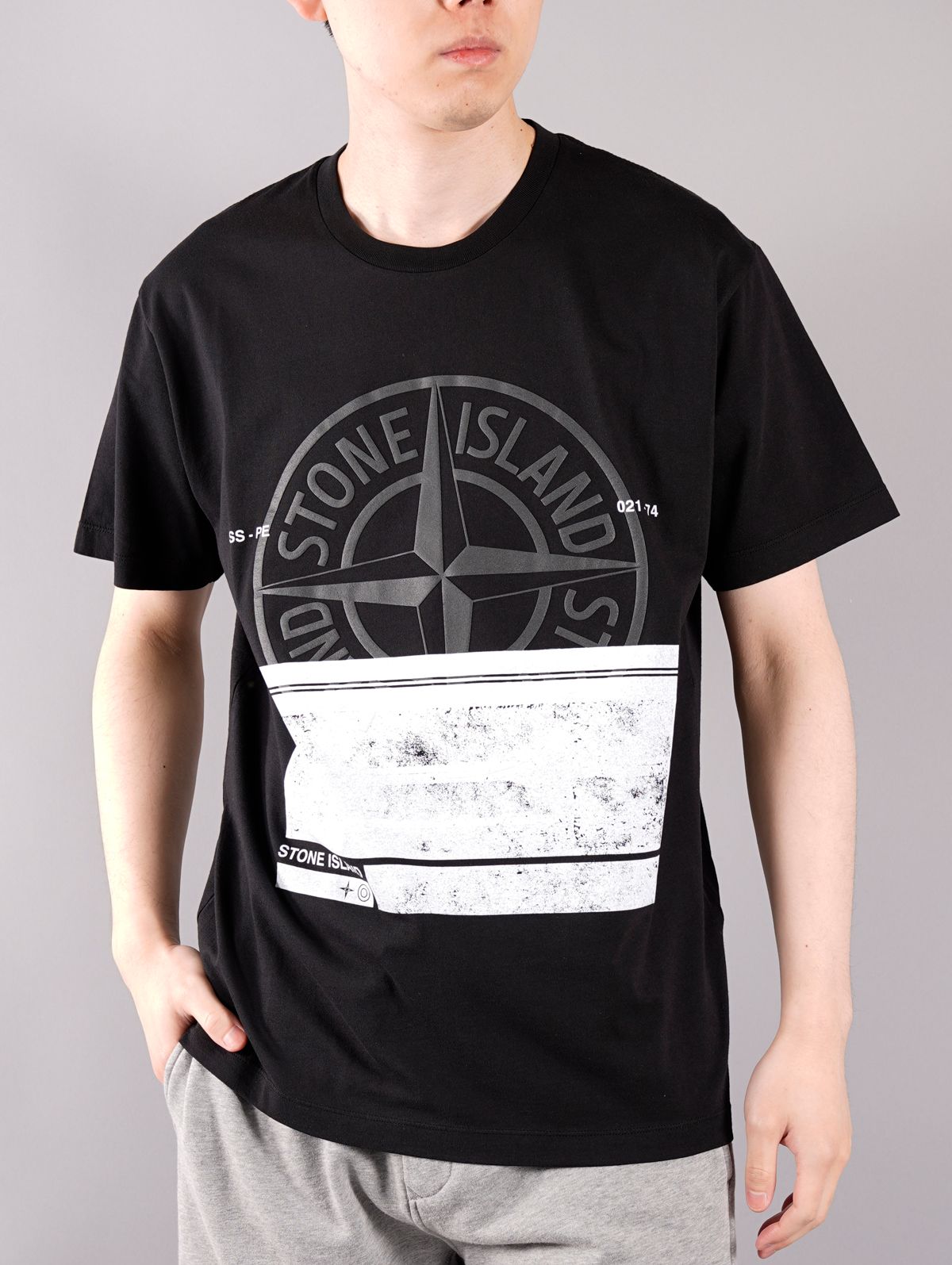 ラスト1点 / 2NS65 'BLOCK ONE' / ブロック ワン Tシャツ (ブラック)