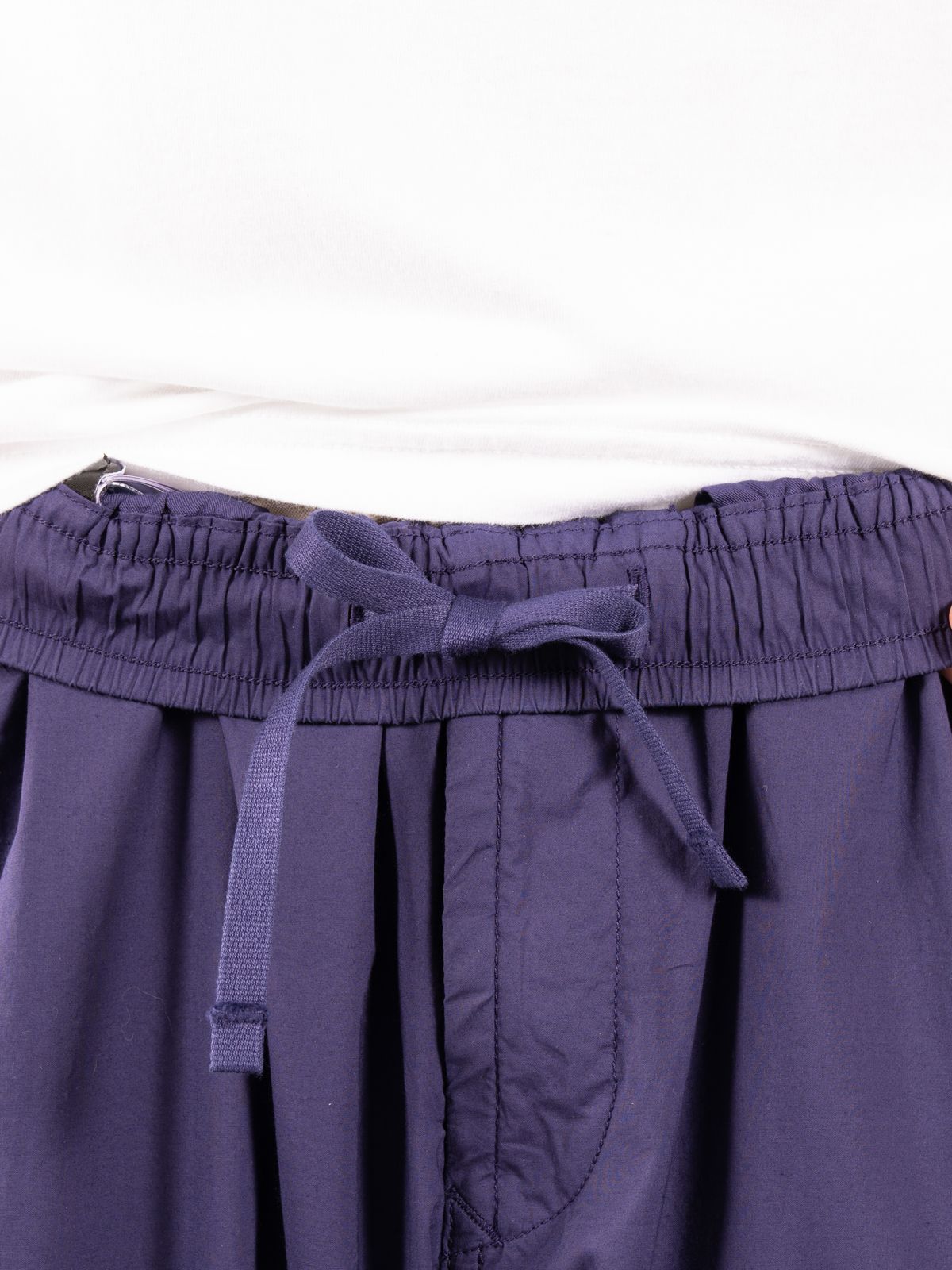 ラスト1点 / STRETCH COTTON TELA 'PARACADUTE'_ GARMENT DYED / カーゴパンツ (ロイヤルブルー)