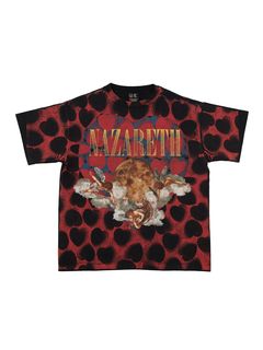 ラスト1点 / SM-S21-0000-005/SS TEE _heart _BLACK / ハート Tシャツ  (ブラック)