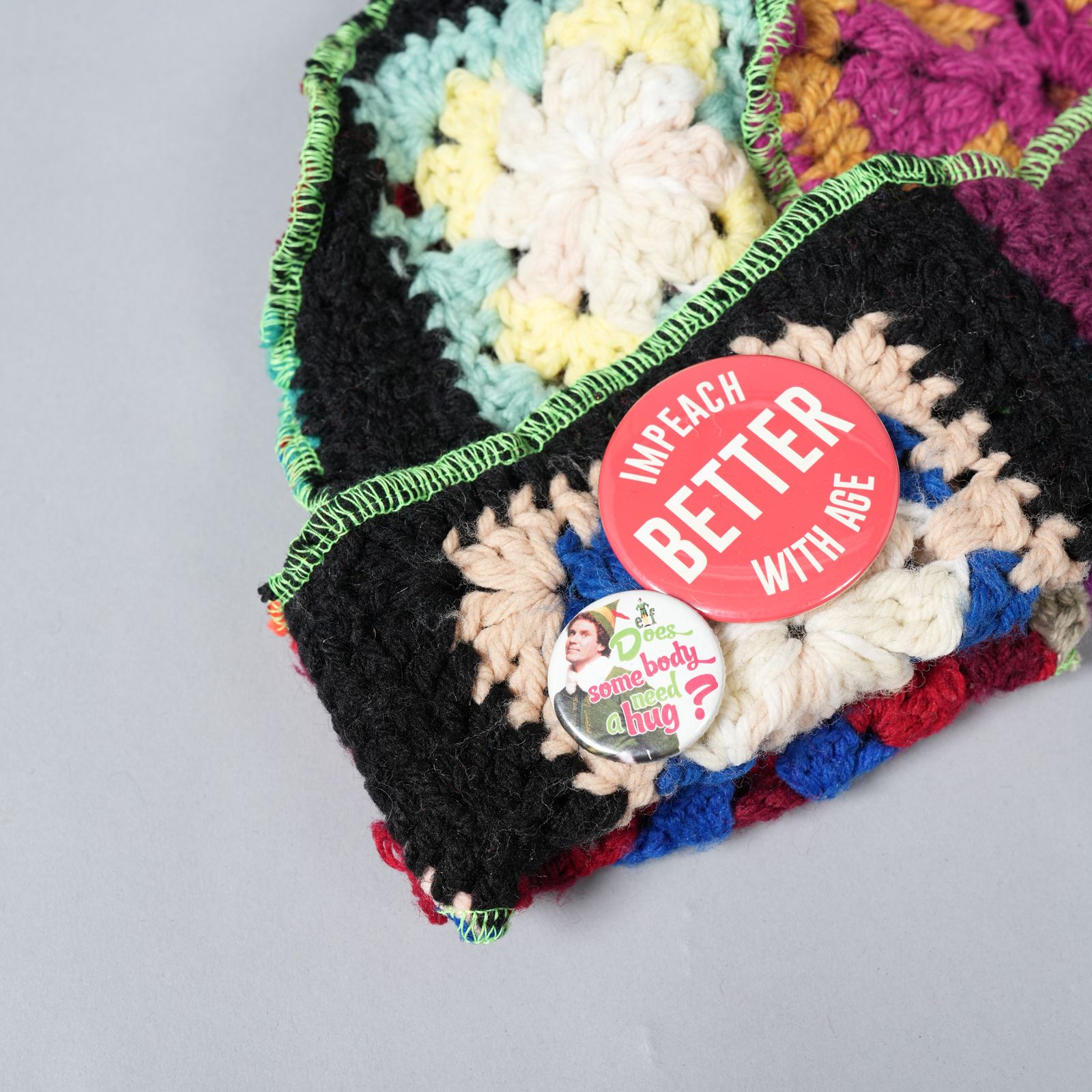 Chateau Blanket Hat  / シャポー V2 / ニットキャップ (マルチカラー)