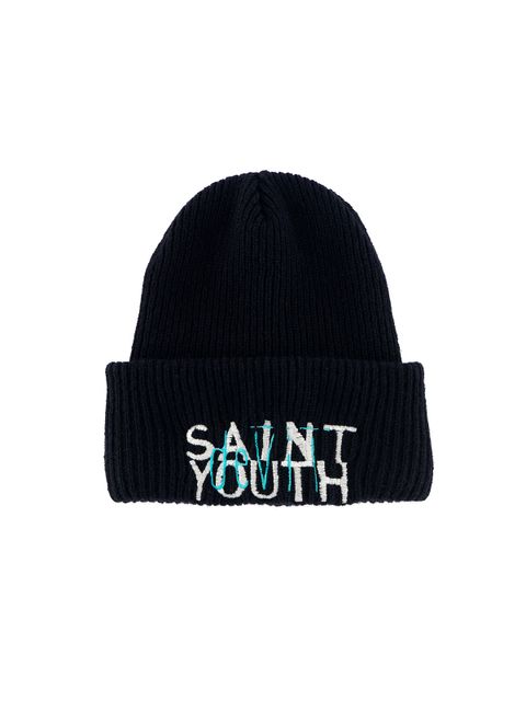【ラスト1点】 SM-A22-0000-044 / KNIT CAP / SAINT YOUTH / BLK / ニットキャップ セントユース  (ブラック)