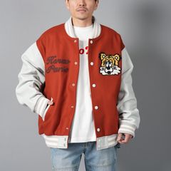 【ラスト1点】【限定】VERDY COLLECTION VARSITY JACKET / ヴァーシティージャケット (パプリカ)