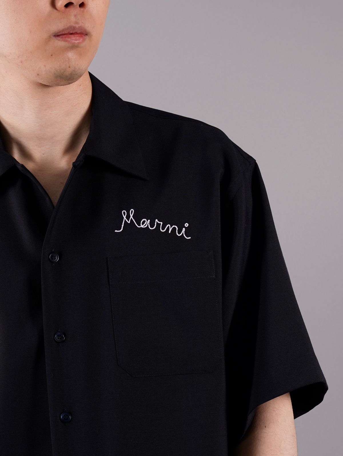 Tシャツ/カットソー(半袖/袖なし)【JOHN LAWRENCE SULLIVAN】 半袖ウールシャツ